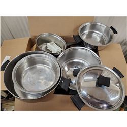 S.S. COOKWARE AND MISCELLANEOUS KITHEN WARE