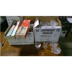 FRUIT NAPPIES, OLYMPIC GLASSES, WINE PUMPER