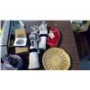 Image 2 : LOT OF ASSORTED ITEMS - AVON STAGECOACH, TINS, TRAYS, ETC.