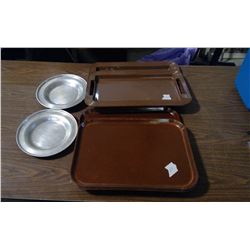 LOT OF ASSORTED TRAYS