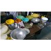 Image 1 : LOT OF ASSORTED TUPPERWARE, STRAINERS, ETC.