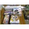 Image 1 : LOT OF ASSORTED ITEMS - FRUIT CUPS, SANDWICH MAKER, POTATO CHIPPER, ETC.