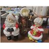 Image 1 : THREE CHRISTMAS FIGURINES