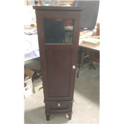 BATHROOM STORAGE CUPBOARD (10" X 12.75" X 47.5")