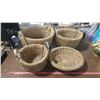 Image 1 : LOT OF BASKETS, ASSORTED SIZES