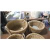 Image 3 : LOT OF BASKETS, ASSORTED SIZES