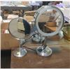 Image 1 : TWO MAKEUP MIRRORS - ONE WITH LIGHT