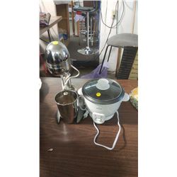 DRINK MIXER AND ELECTRIC FOOD WARMER