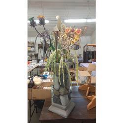 PLANTER WITH DÉCOR - 10" X 46"