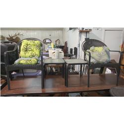 PATIO CHAIRS AND TABLES