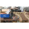 Image 1 : MISCELLANEOUS LOT - PALM SANDER, WASHING MACHINES HOSES, ETC.