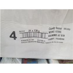 CASE OF WINE GUMS (21 BAGS)