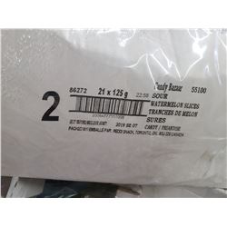 CASE OF SOUR WATERMELON SLICES (21 BAGS)