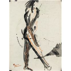 Francis Picabia French Watercolor on Paper