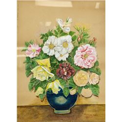 Frances-Anne Johnston Canadian Watercolor Flower