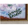 Image 5 : Jennifer Brudher Canadian Oil on Panel Landscape