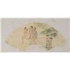 Image 1 : Chinese Watercolor Erotic Scene Fan Paper Roll