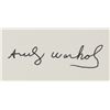Image 3 : Andy Warhol American Pop Ink Arthur Tooth Gallery