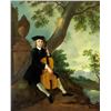 Image 2 : J Gereett Oil on Canvas Portrait of Rev John Chafy