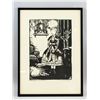 Image 2 : Iver Rose American Signed Litho Paper Portrait