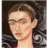 Image 3 : Frida Kahlo Mexican Surrealist Oil on Canvas
