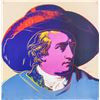 Image 1 : Andy Warhol Goethe 1982 Screen Print Signed AP7/22