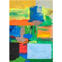 Hans Hofmann American Abstract Oil on Canvas