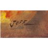 Image 4 : Signed Jeff Oil on Canvas with Dedication