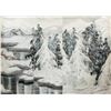 Image 5 : Yu Zhixue b.1935 Chinese Watercolor Snow Scene