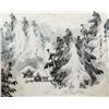 Image 9 : Yu Zhixue b.1935 Chinese Watercolor Snow Scene