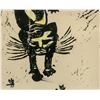 Image 7 : 4pc South Asia Mixed Media Collection of Cats