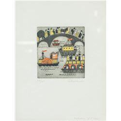 Francoise Deberdt 1934 Etching 51/75 Provenance
