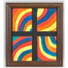 Image 2 : Sol Lewitt American Modernist Oil on Canvas