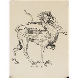 Martin Schongauer German Renaissance Ink on Paper