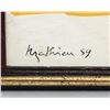 Image 5 : Georges Mathieu French Tachisme Oil on Canvas "59"