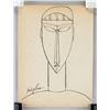 Image 2 : Amedeo Modigliani Italian Fauvist Charcoal Paper