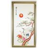 Image 2 : Chinese Embroidered Crane Panel w/Frame