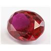 Image 2 : 11.20ct Oval Cut Blood Red Ruby Gemstone GGL CERT