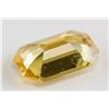 Image 3 : 0.53ct Octagon Cut Yellow Sapphire Gemstone