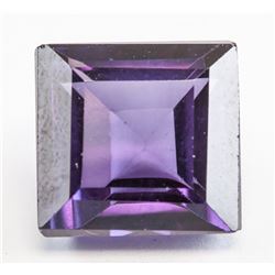 10.15ct Emerald Cut Purple Sapphire Gemstone GGL