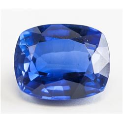 10.80ct Cushion Cut Blue Sapphire Gemstone GGL