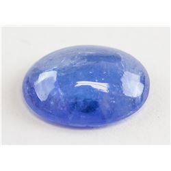 1.10ct Cabochon Blue Tanzanite Gemstone GGL