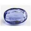 Image 1 : 8.04ct Oval Cut Blue Tanzanite Gemstone