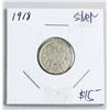 Image 3 : 8 Assorted 1910-20 Canadian Silver Dime Coins