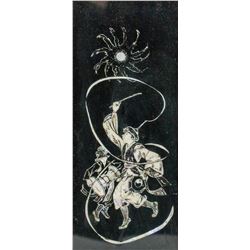 Korean Abalone Shell Painting