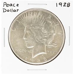 1928 $1 Peace Silver Dollar Coin