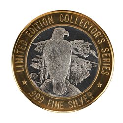 .999 Fine Silver Grand Casino $10 Limited Edition Collector's Series Gaming Token