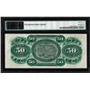 Image 2 : 1872 $50 State of South Carolina Revenue Bond Obsolete Note PMG Superb Gem Unc. 67EPQ