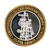 Image 2 : .999 Fine Silver Silver Legacy Reno, Nevada $10 Limited Edition Gaming Token
