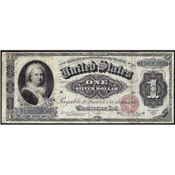 1886 $1 Martha Washington Silver Certificate Notes
